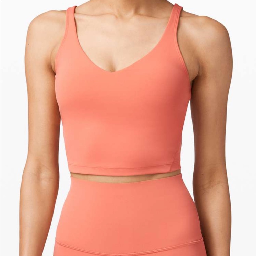 Lululemon Align Tank in Rustic Coral